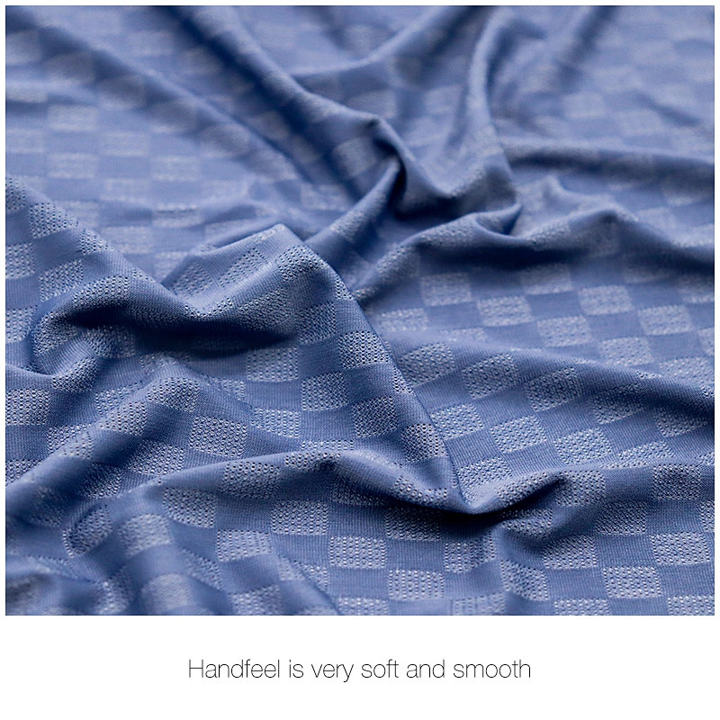 Micro fiber nylon spandex jacquard fabric for underwear